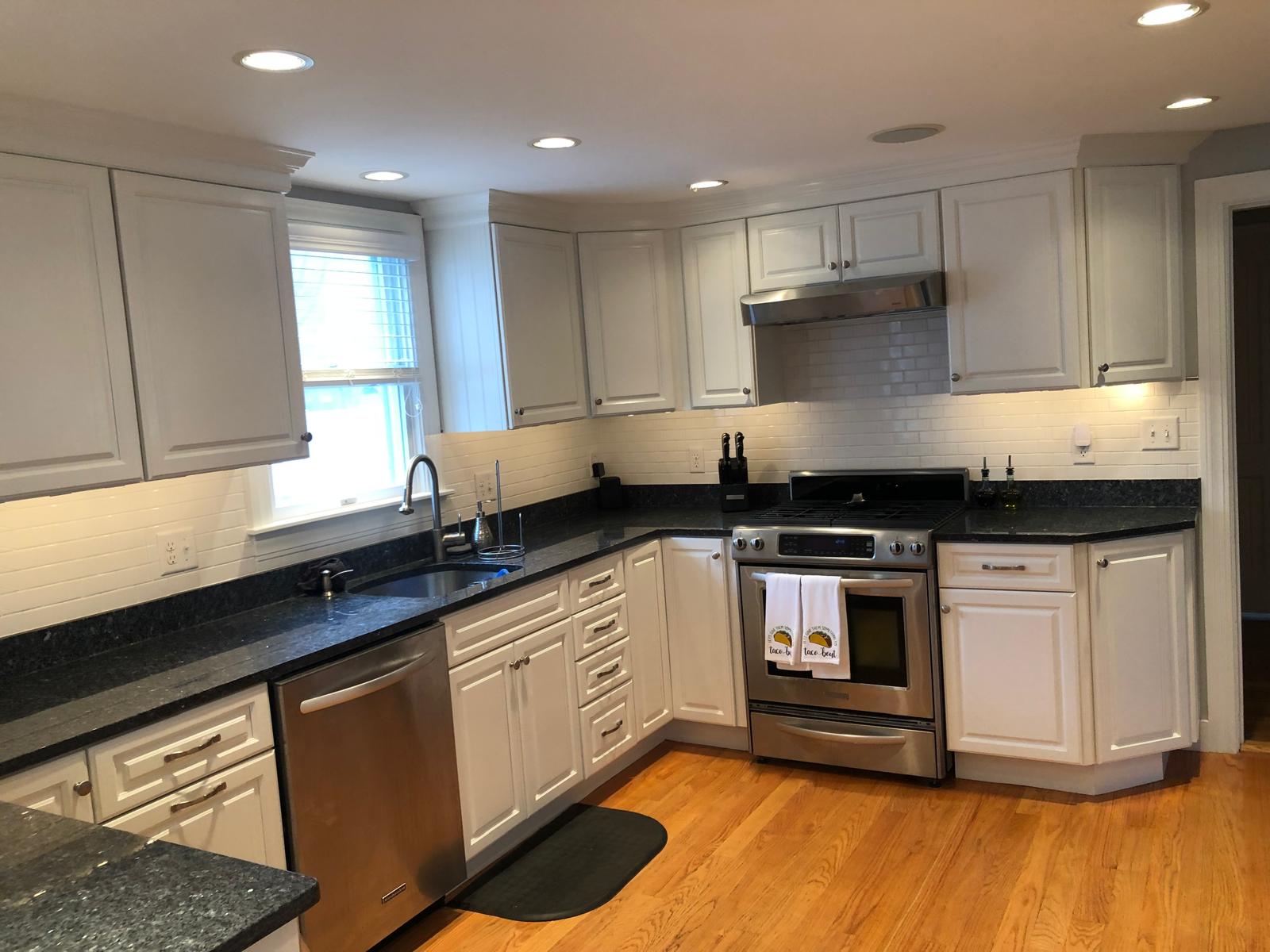 Kitchen Cabinet Transformation after
