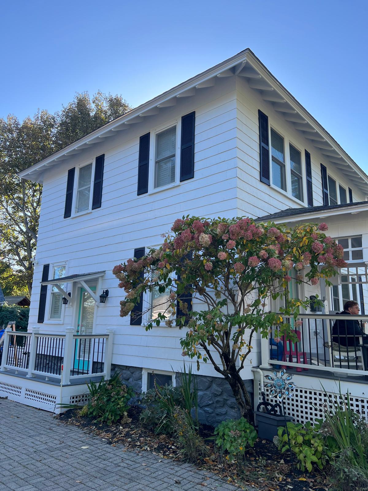 Exterior Repaint — Classic American Home after
