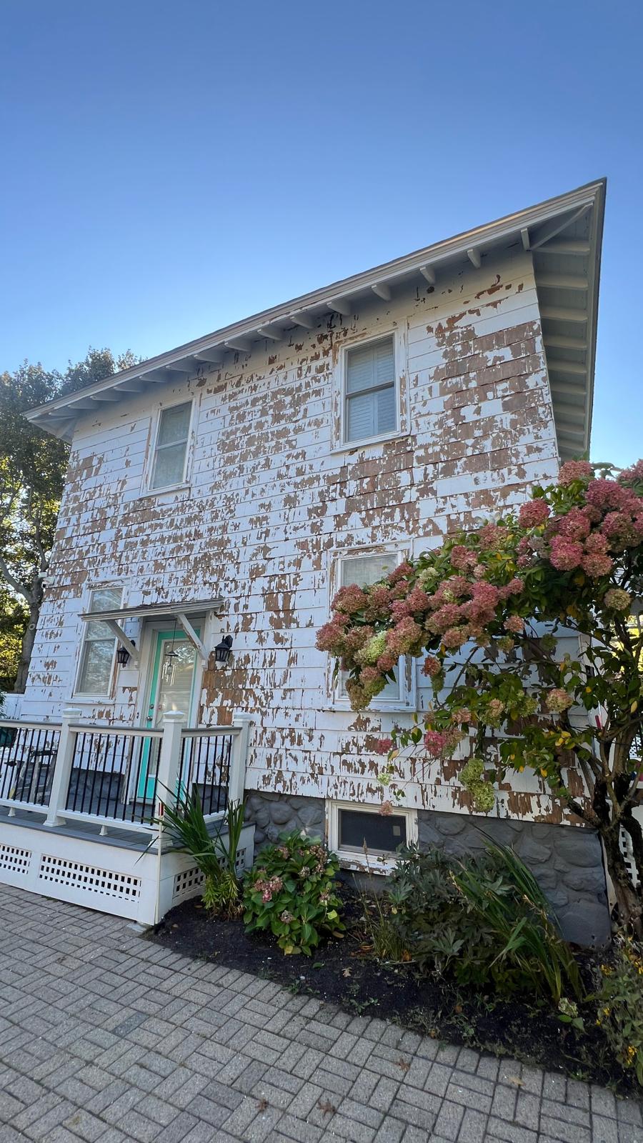 Exterior Repaint — Classic American Home before
